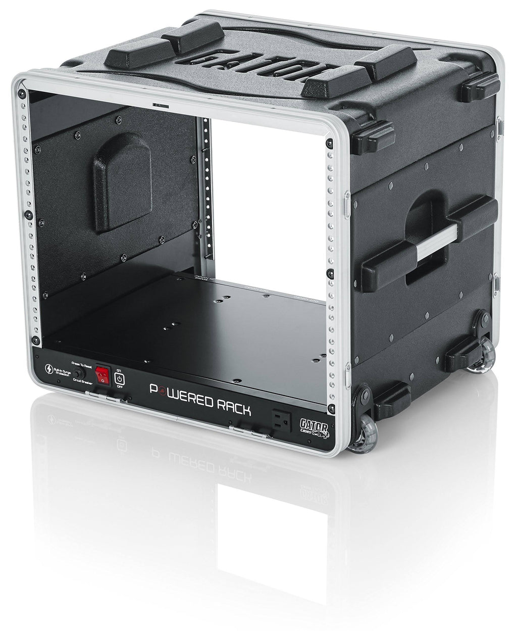 Powered Rolling 8U Rack Case W2989