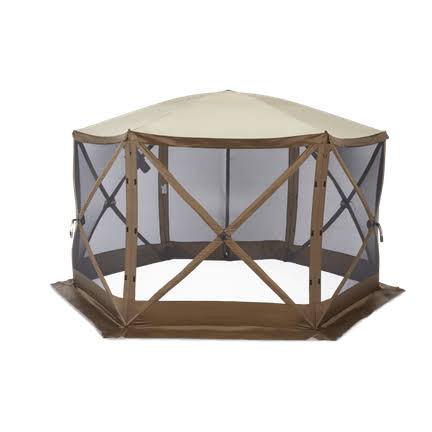 Brown Quick-Set Screen Canopy Shelter Q5102