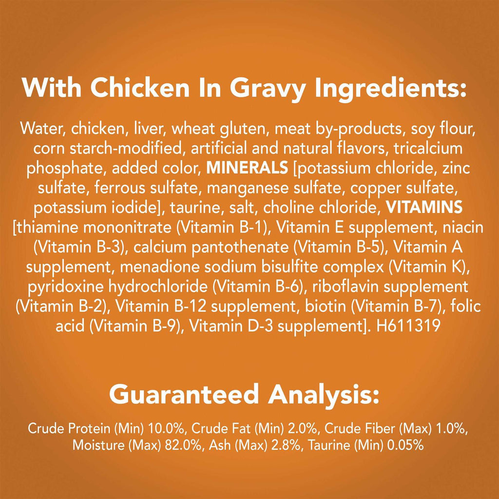 Wet Cat Food with Chicken in Gravy Y308643