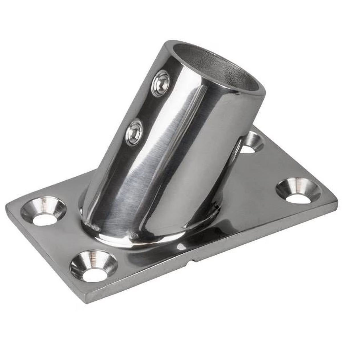 Stainless Steel Rectangular Rail Base Angle 60 deg T503996