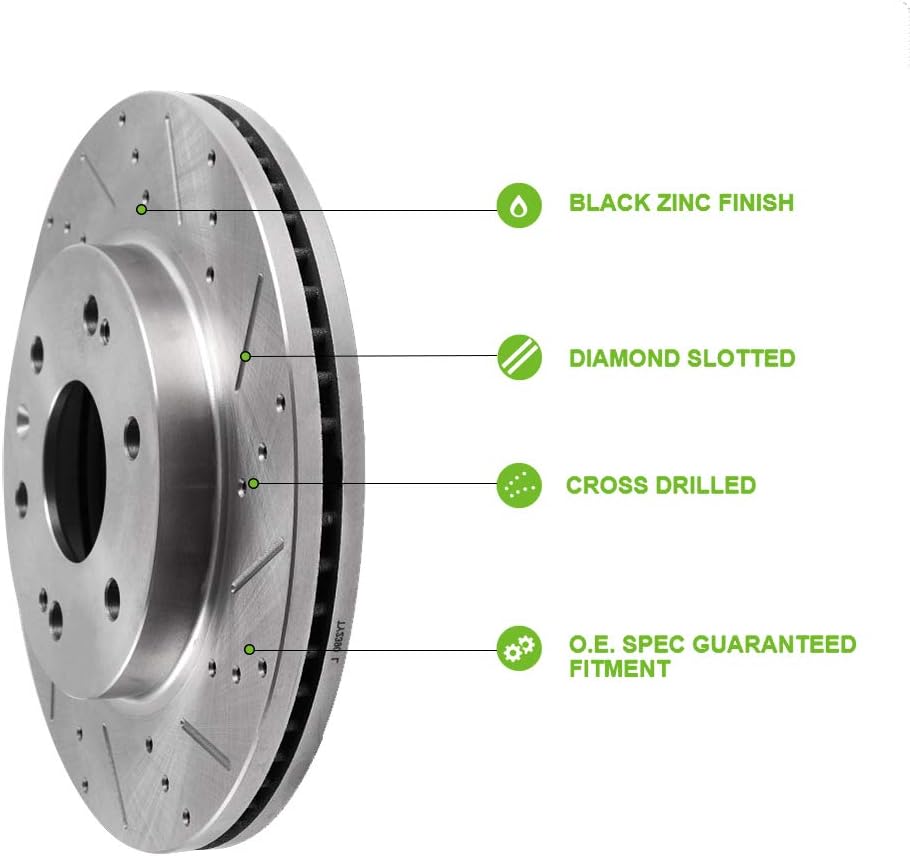 Brake Rotors and Ceramic Brake Pads E5643