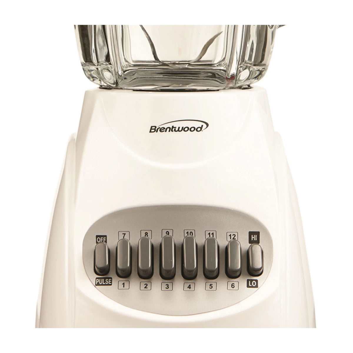 12-Speed Pulse Blender with Glass Jar, White M4318