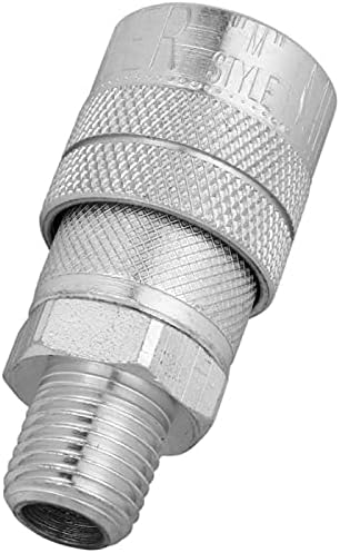 1/4" MNPT Industrial Interchange Quick-Connect Steel Coupler, Box of 100 Z664