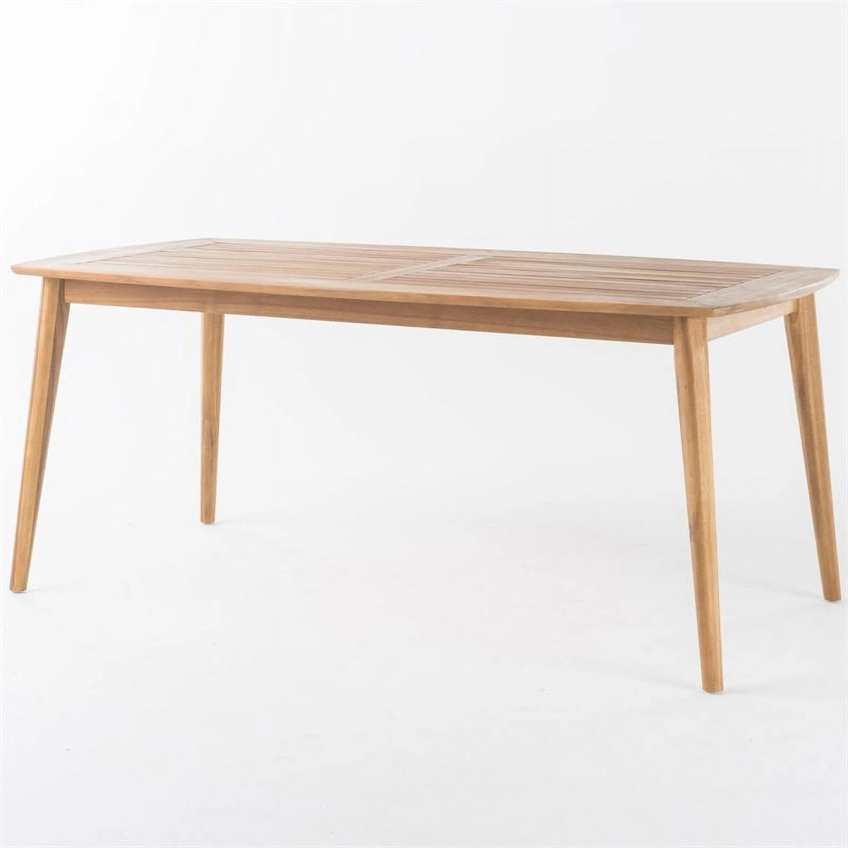 71" Wooden Patio Dining Table K261