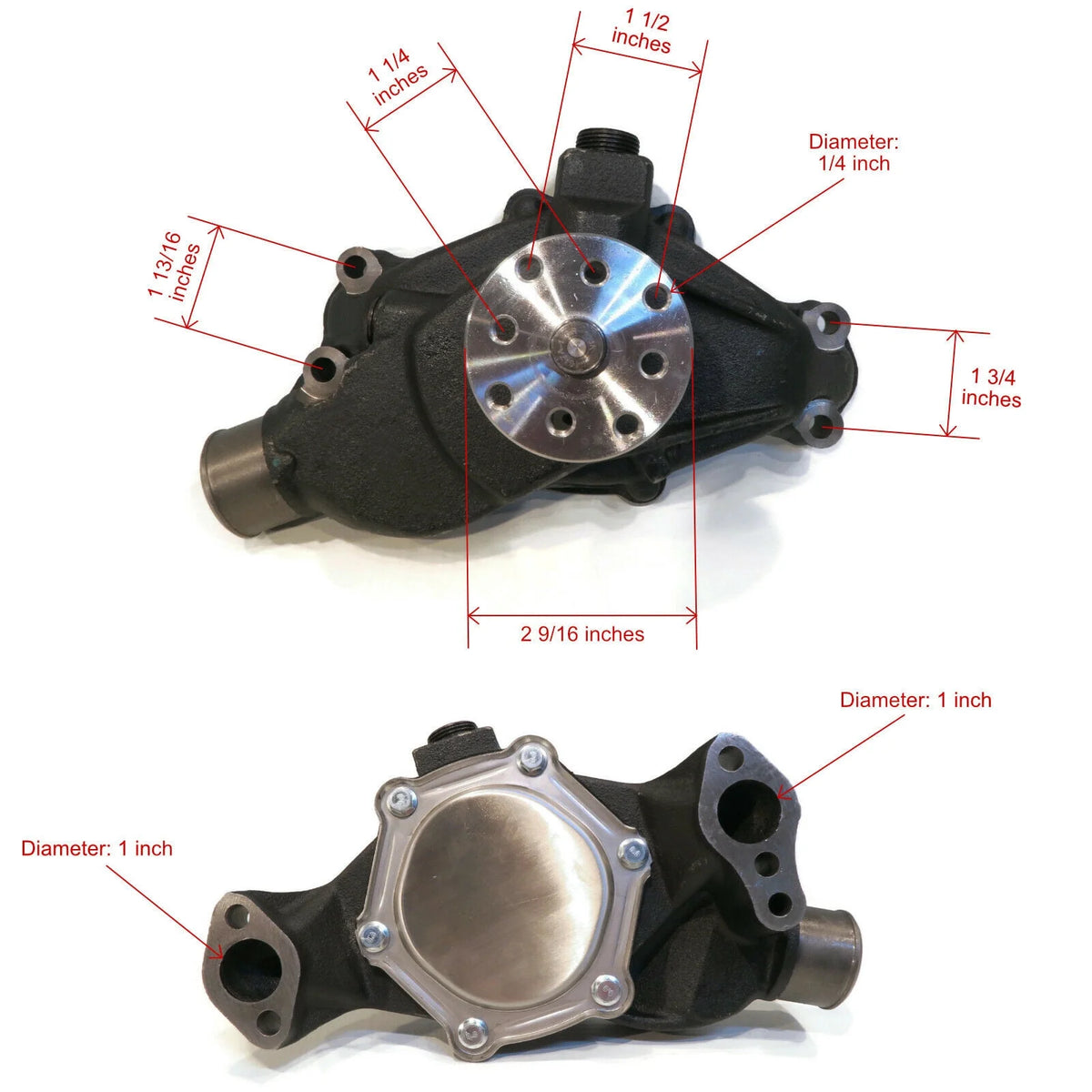 Water Pump For 2003 Volvo Penta 270 HP 5.0GXi-B, 5.0GXi-C, 5.0GXi-D, 5.0GXi-DF K4290