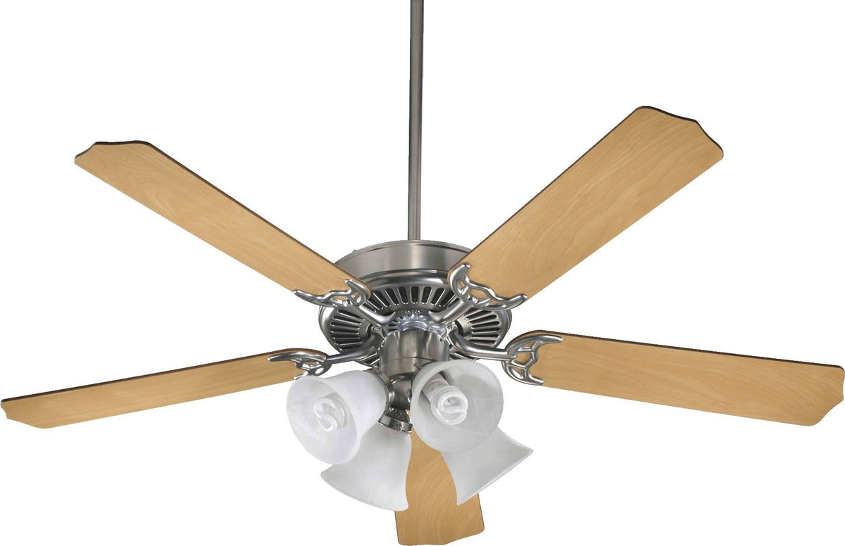 Satin Nickel Ceiling Fan D528748