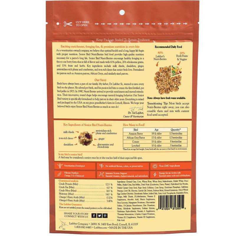 Senior Bird Food H83424