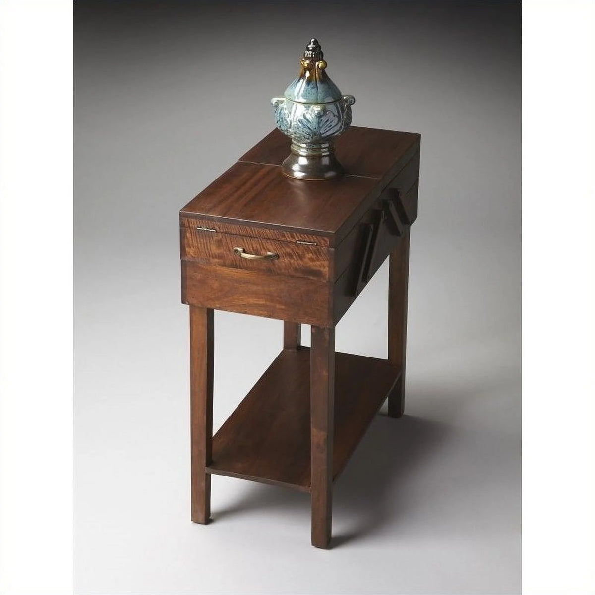 Acacia Wood End Table Set of 2 Q9925