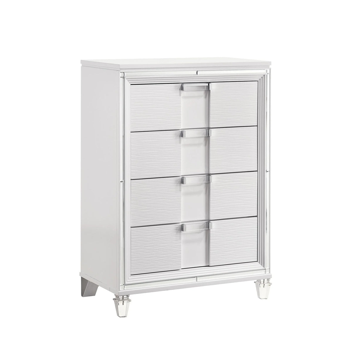 White 5-Drawer Chest S74377
