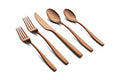 Copper Satin 20-Piece Flatware Set Q717939
