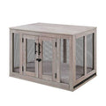 Dog Crate with Cushion and Tray G62944