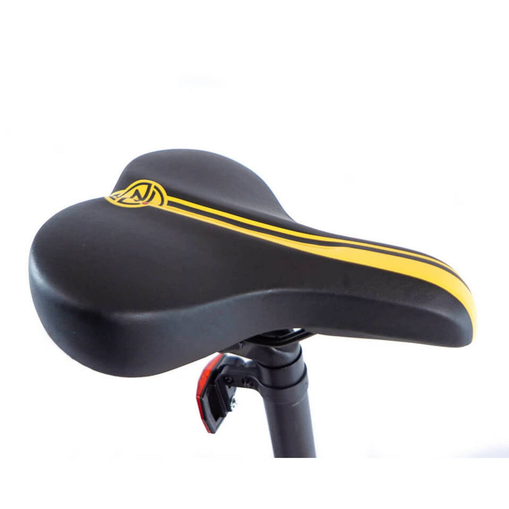 Yellow 7-Speed Aluminum Folding Bike F492