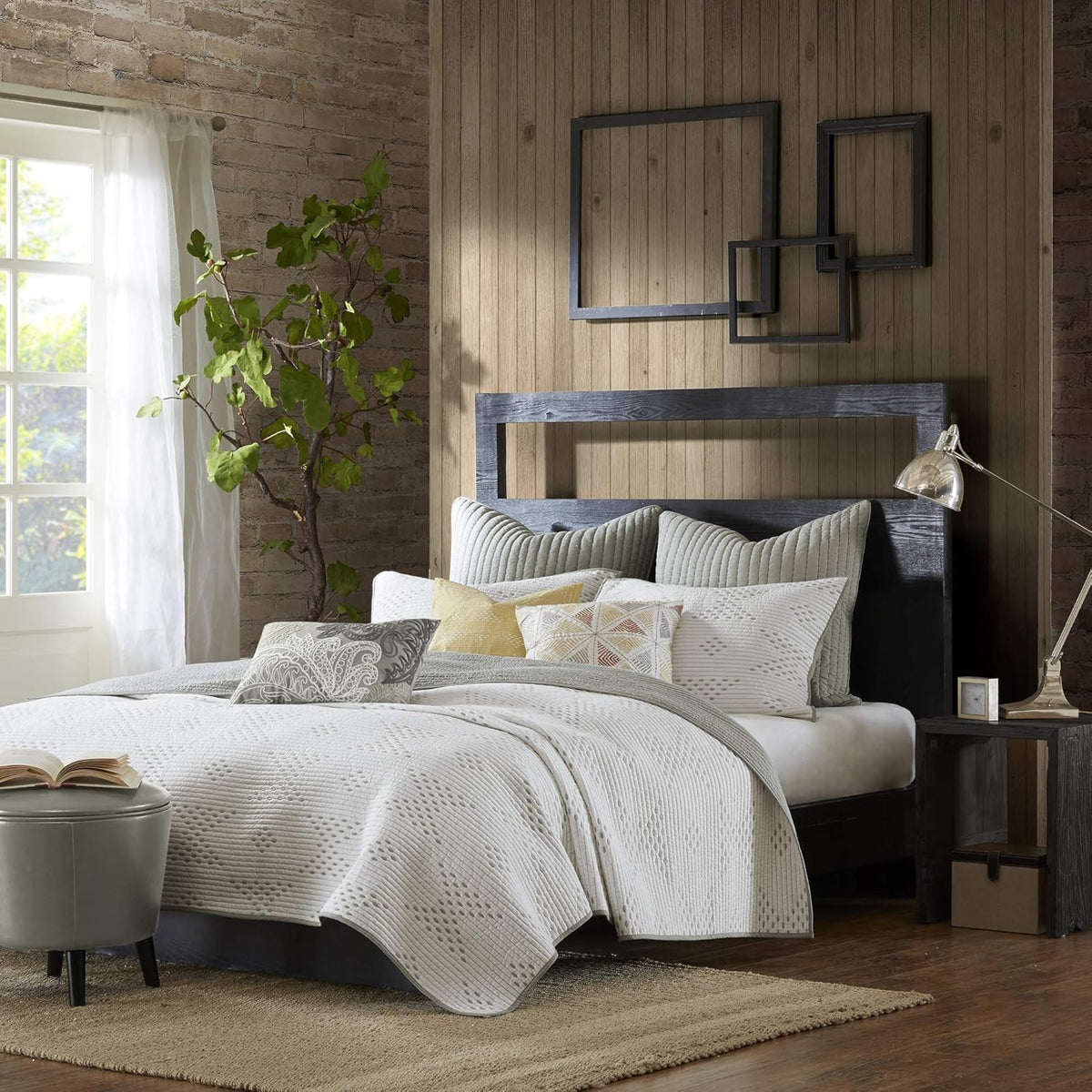 Navy 3 Piece Coverlet Mini Set, King/California King L54188