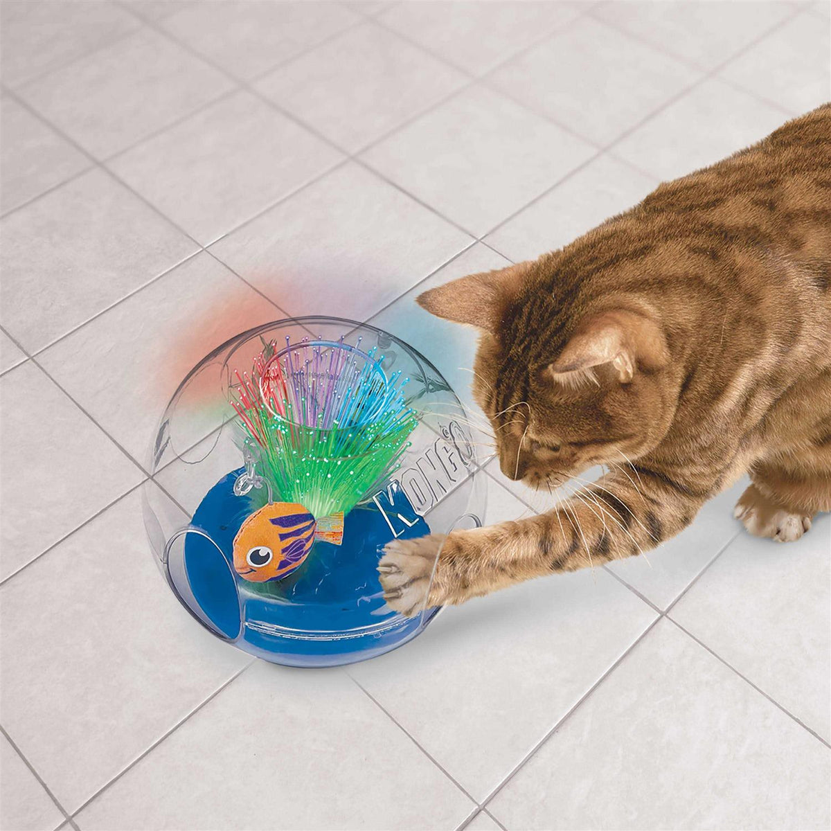 Glow Aquarium Cat Toy R9248