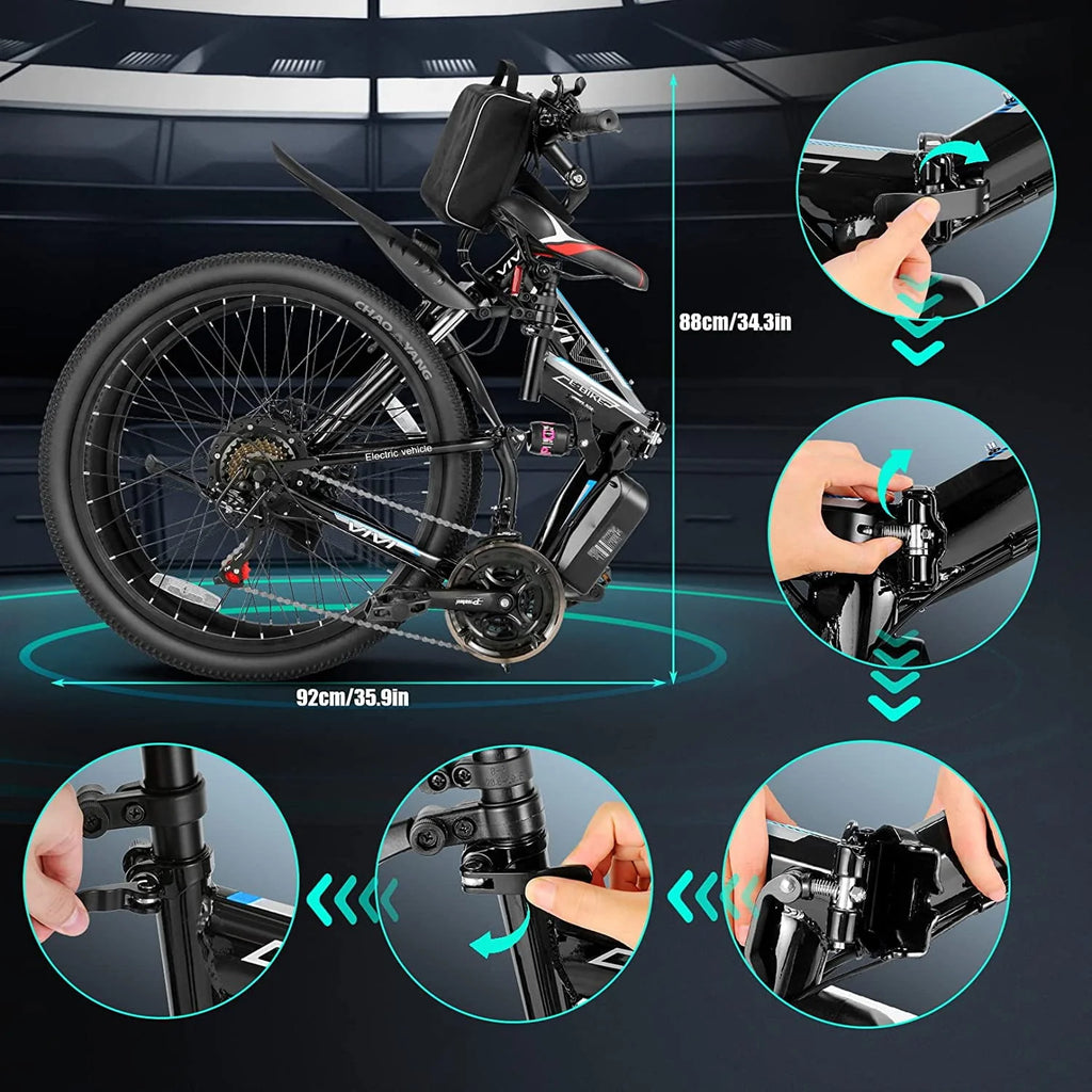 Folding Electric Bike 500W 26 T860