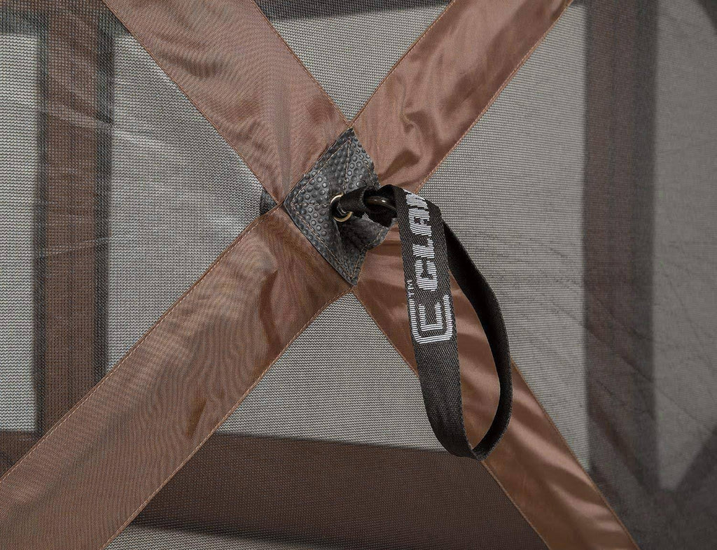 Brown Quick-Set Screen Canopy Shelter Q5102