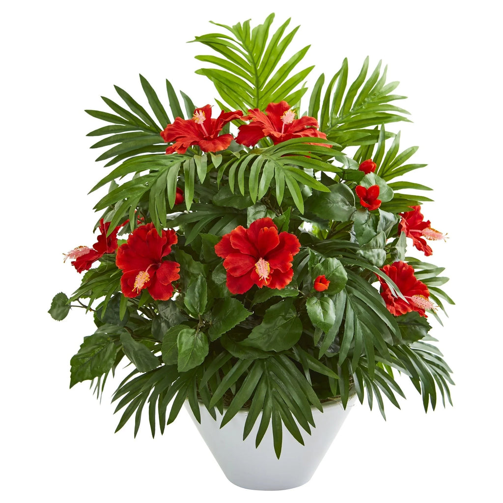 Artificial Plant in White Bowl G95948