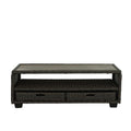 Wicker Storage Cocktail Table L61144