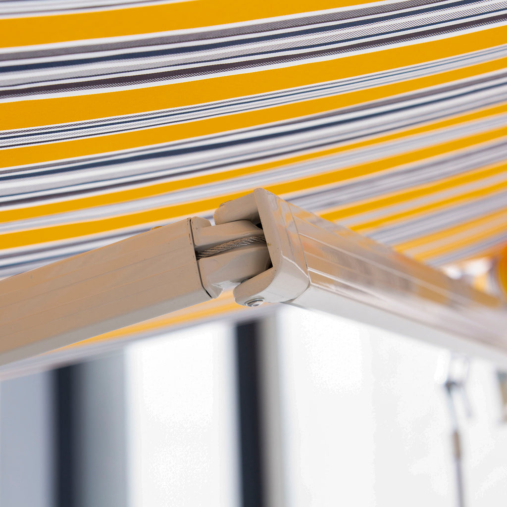 Retractable Patio Awning Sun Shade J65280