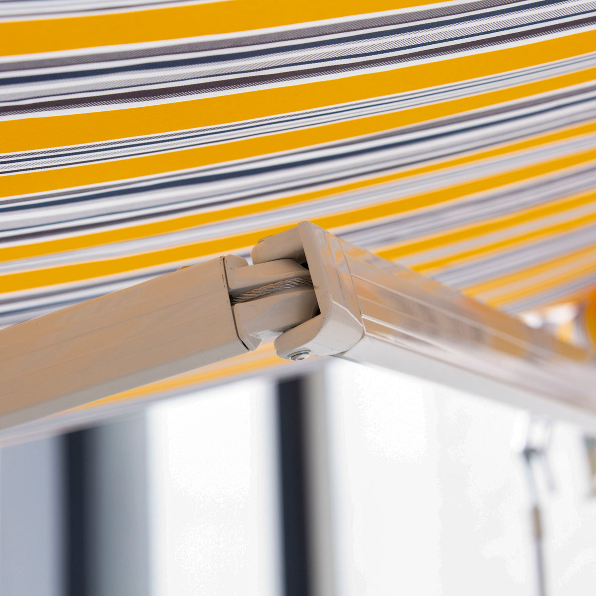 Retractable Patio Awning Sun Shade J65280