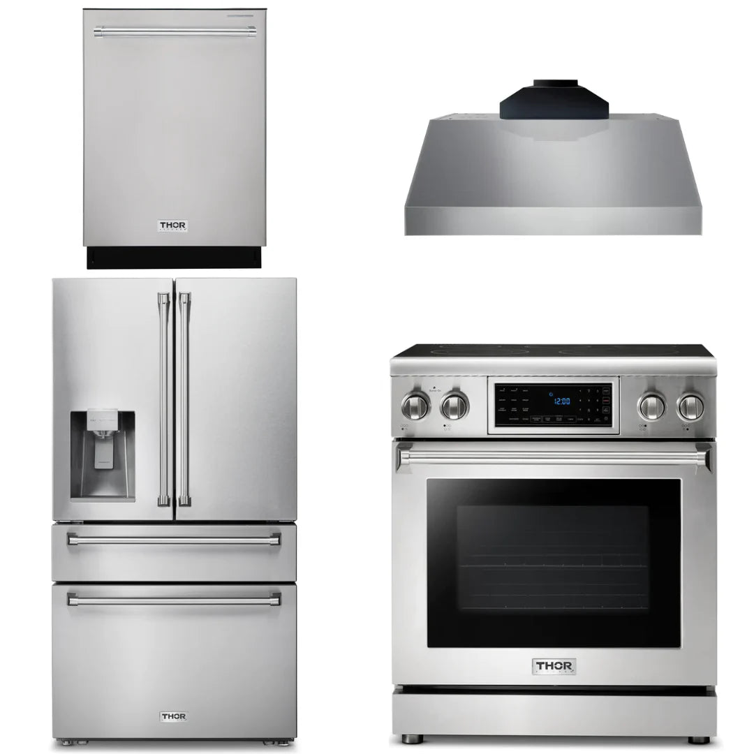 30 Electric Range Range Hood Refrigerator Dishwasher K7985