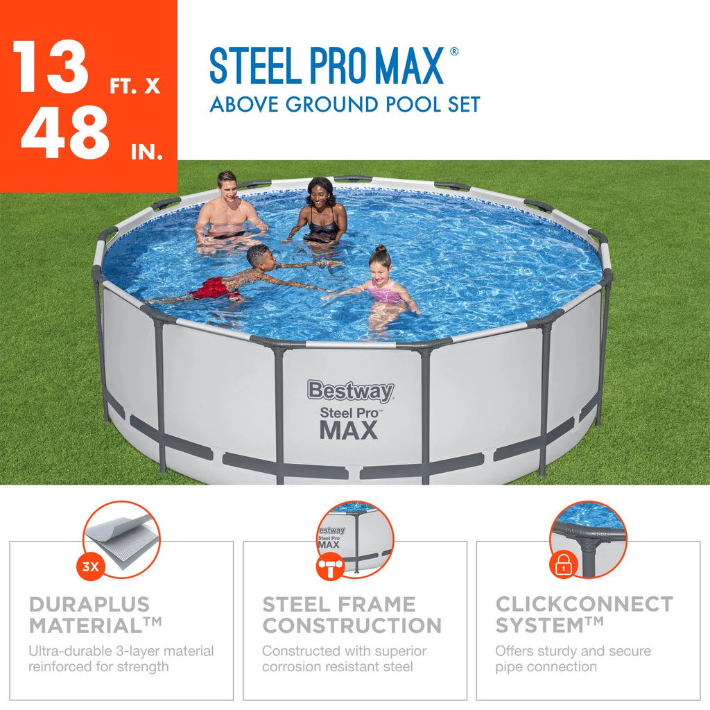 15' x 48 Round Above Ground Swimming Pool C518436