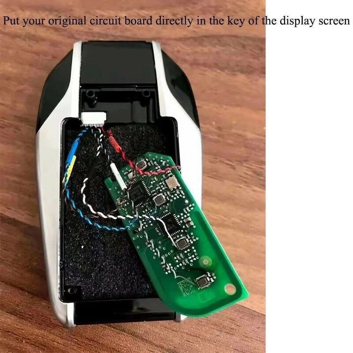 Smart 4 Buttons Remote with LCD Screen J7426