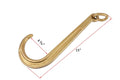 5/16" x 8' Long Shank J Hook Tow Chain with Grab Hook, 4700 lbs WLL, Pack of 2 R58226