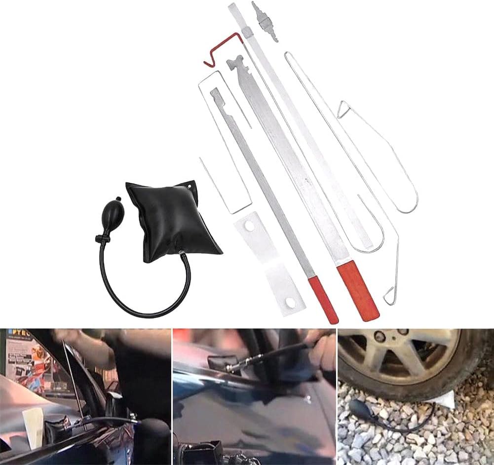 Car Repair Tools Kit with Air Pump, Pack of 2 F206611