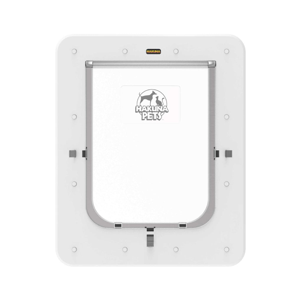 White Super Tough Pet Door D5705