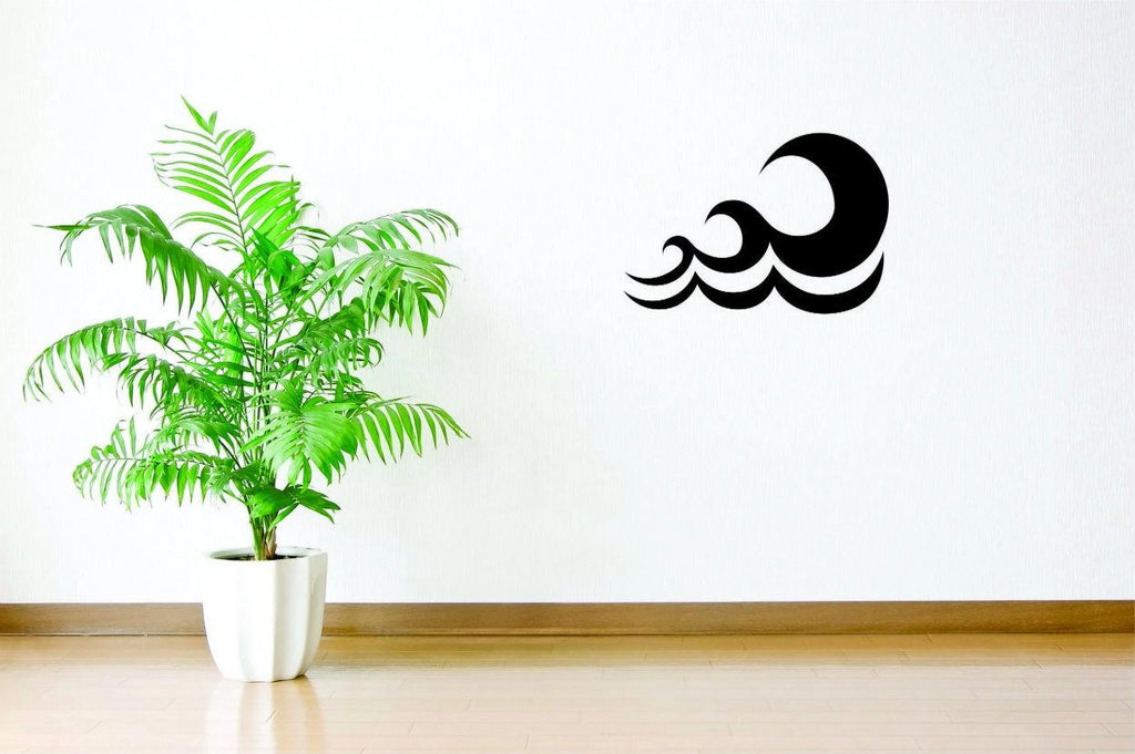 Beach Wall Decal Sticker - 12 Inch x 22 Inch S3482