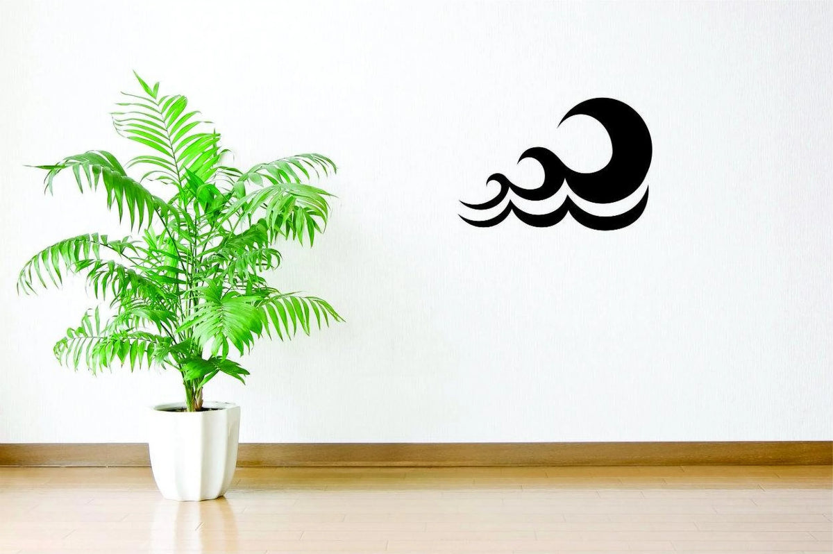 Beach Wall Decal Sticker - 12 Inch x 22 Inch S3482