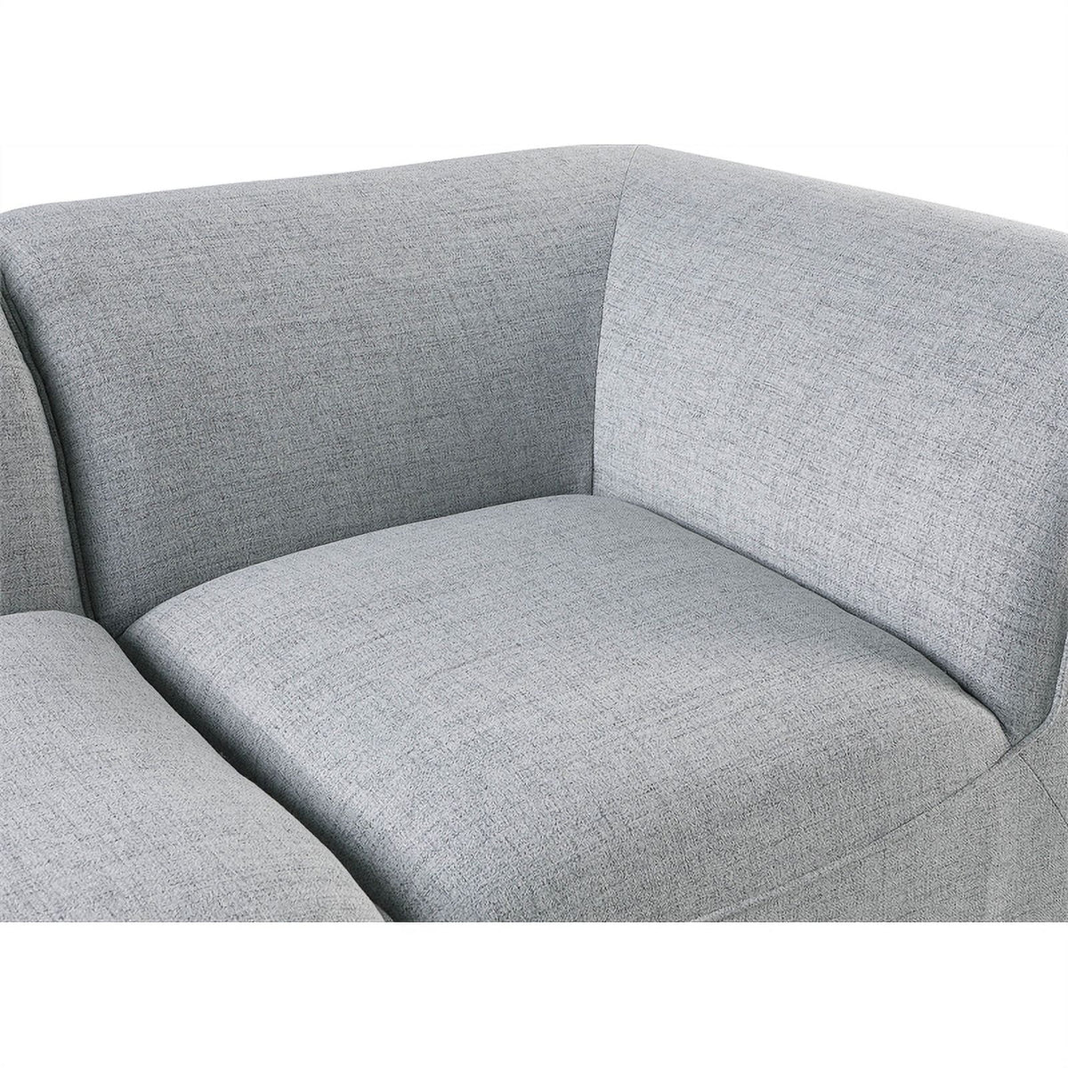 Grey Linen Textured Modular Sofa T33742