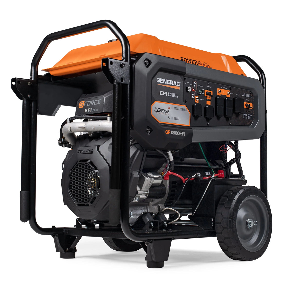 18000 Watt Electric Start Gas Powered Portable Generator B564989
