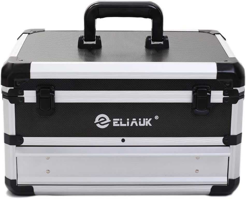 Portable Aluminum Tool box with Drawer H3382