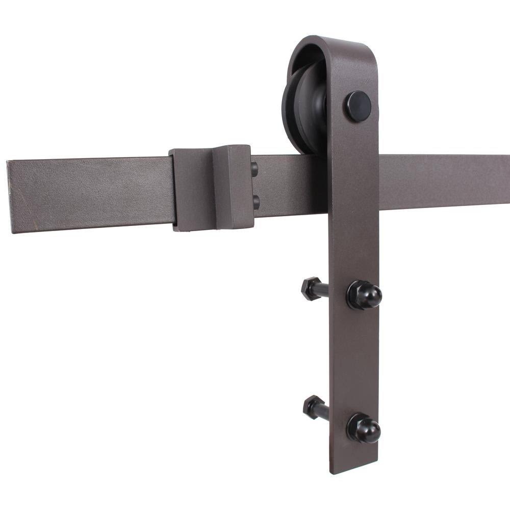 Sage Green Double Barn Door with Hardware Kit X372