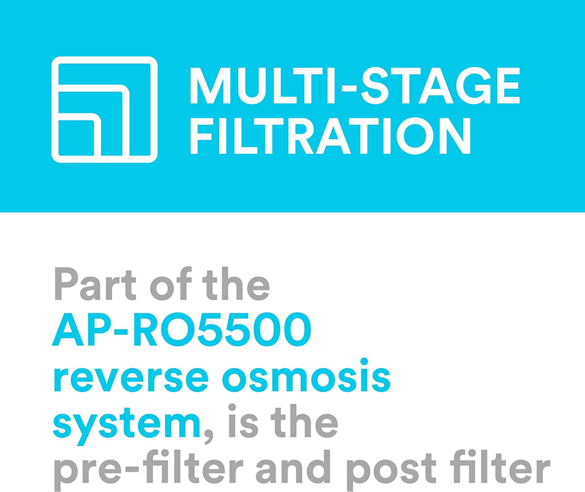 Under Sink Reverse Osmosis Filter Cartridge Set of 2 K5376