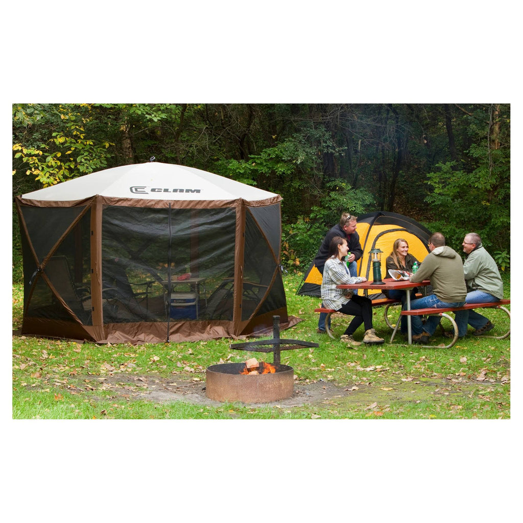 Brown Quick-Set Screen Canopy Shelter Q5102