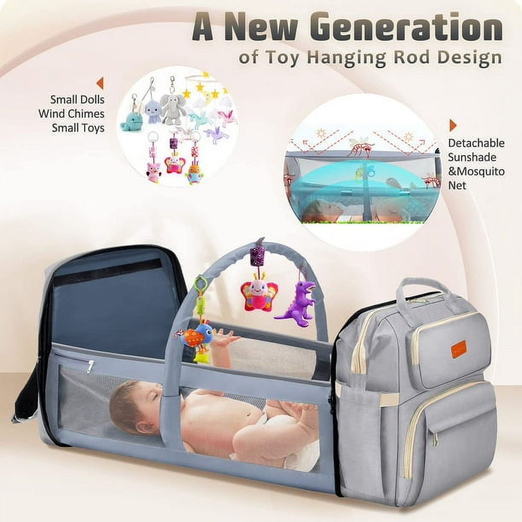 Waterproof Changing Station Backpack Diaper Bag K241