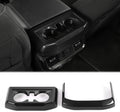 Carbon Fiber Rear Water Cup Holder Panel Trim for Ford F150 Y449274