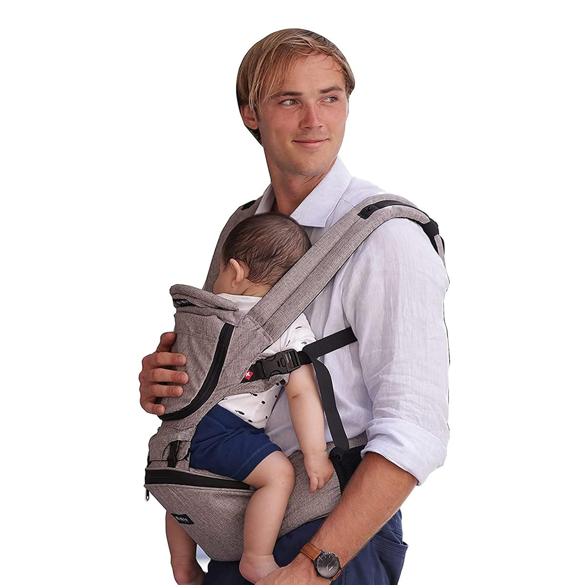 Dark Blue 6-in-1 Hip Seat Baby Carrier G516912
