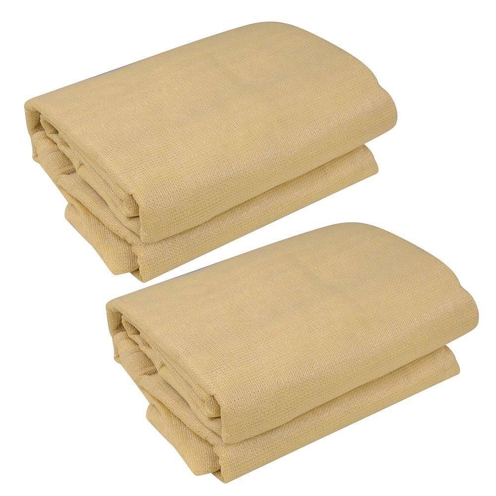 20 x 16 Sun Shade Sail Rectangle UV Blocking Canopy 2pcs Z84139