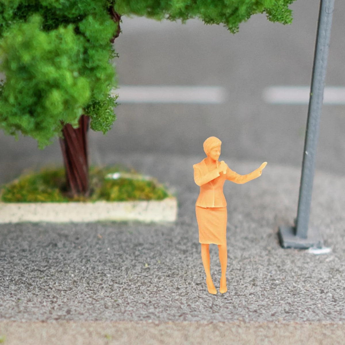 1/64 Figures People Model for Diorama X806