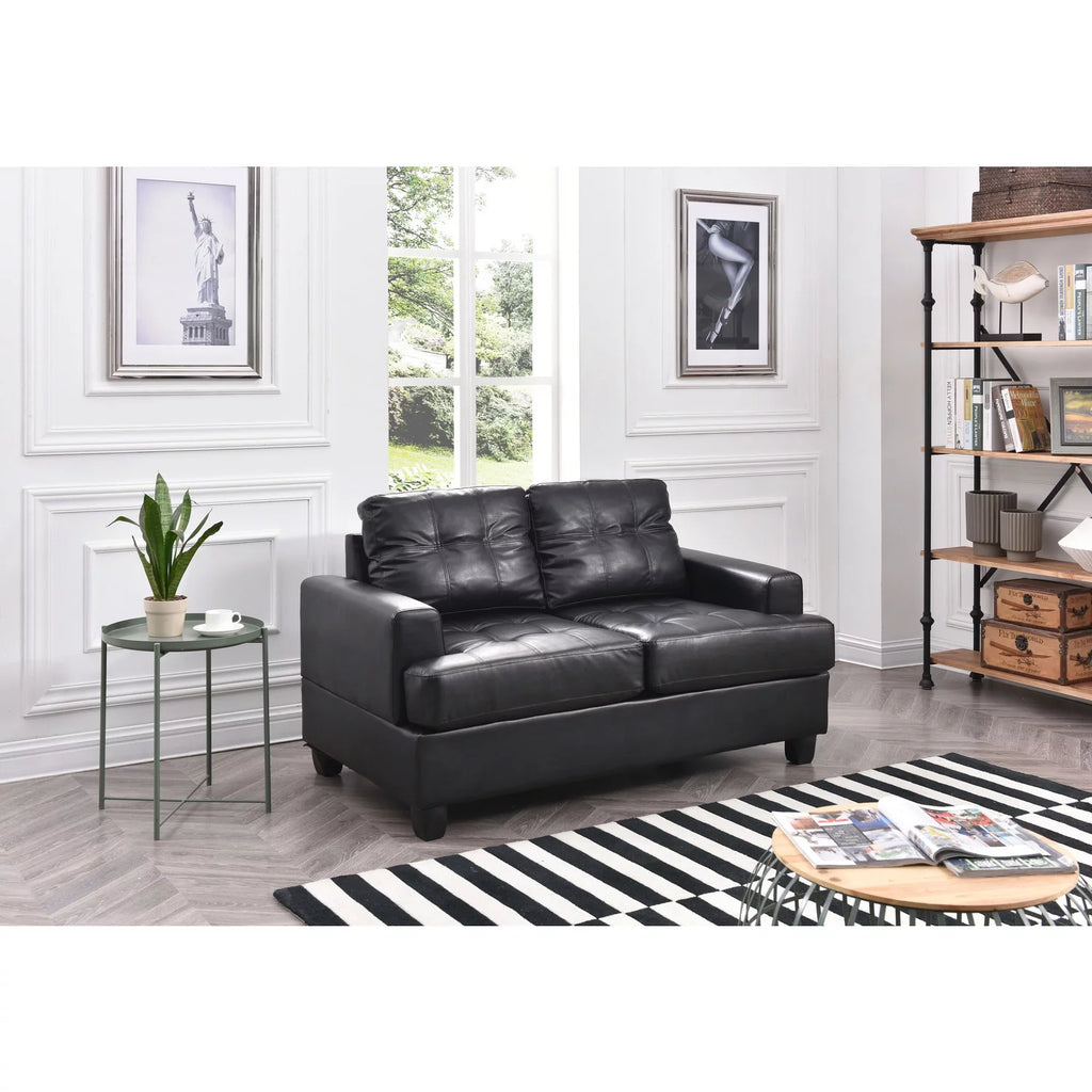 Black Loveseat Y71454
