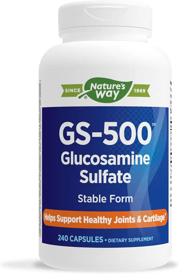 240 Capsules Glucosamine Sulfate Supplement F81463