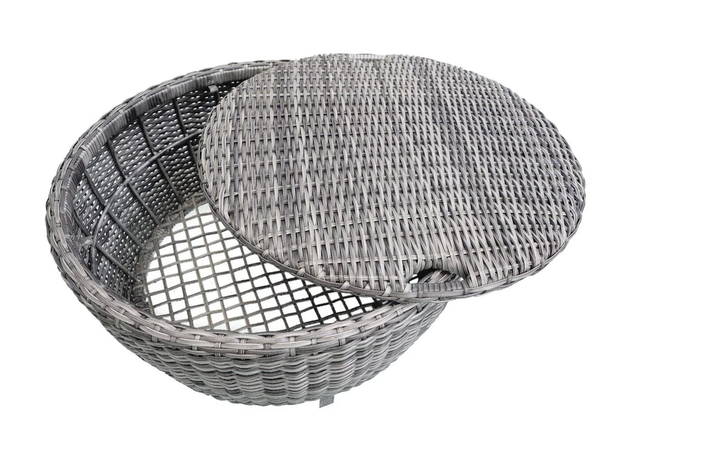 Wicker Storage Coffee Table H769152