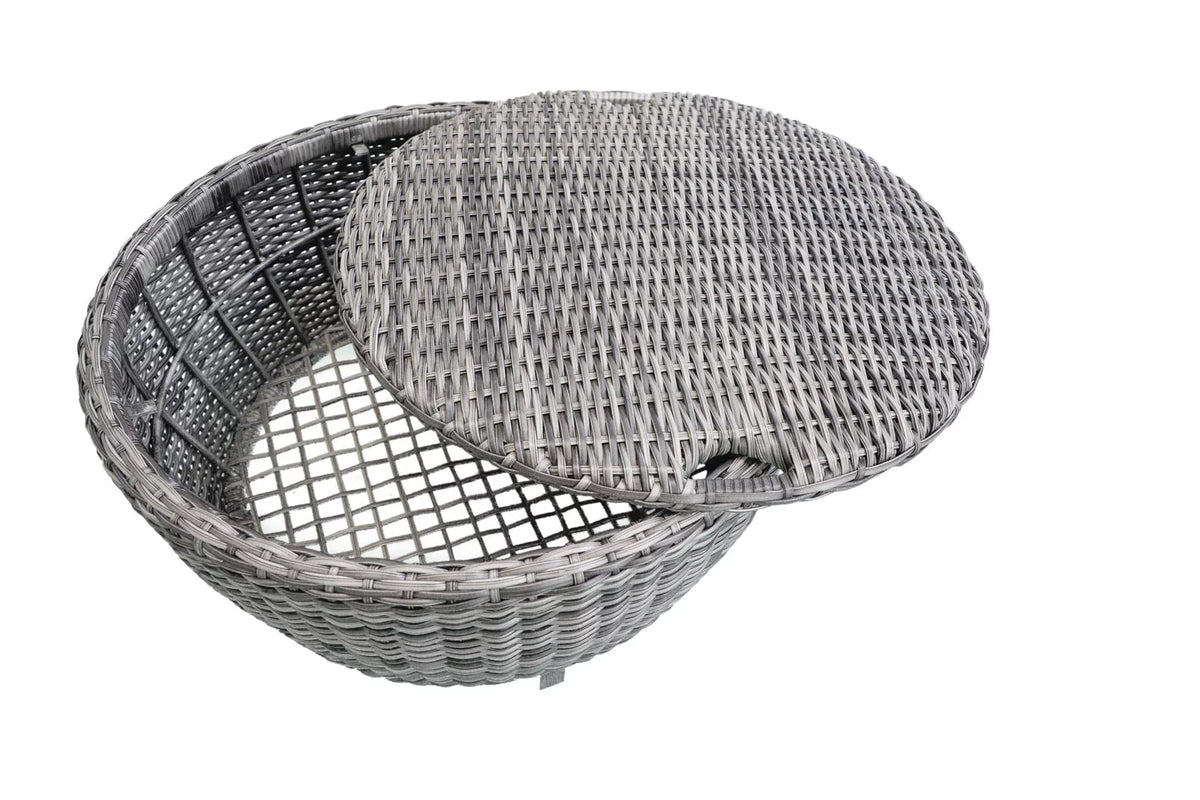 Wicker Storage Coffee Table H769152