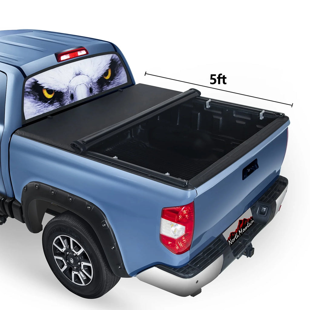 5ft Soft Tri Fold Truck Tonneau Cover L6264