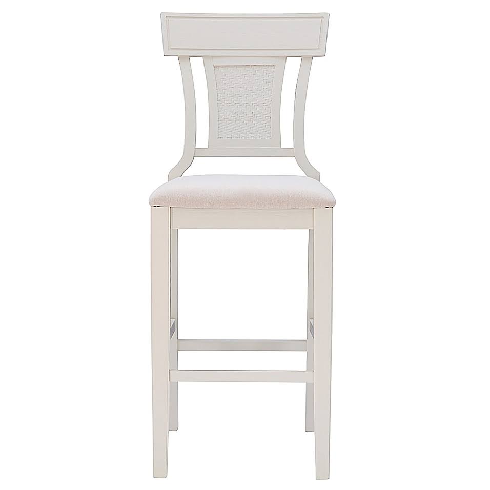 White Bar Stool Q545