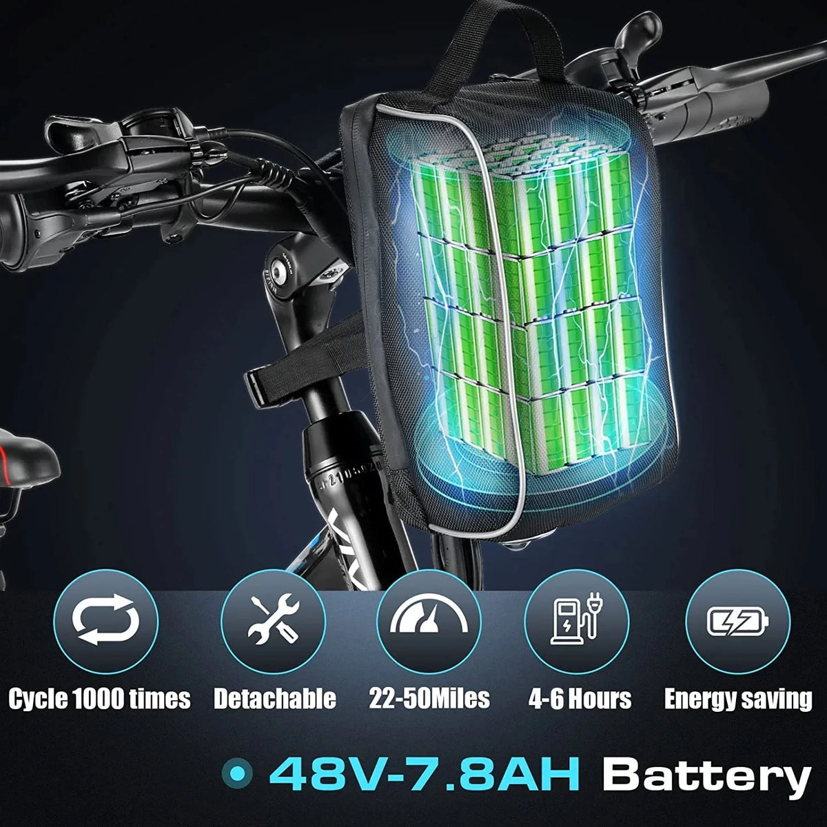 Folding Electric Bike 500W 26 T860